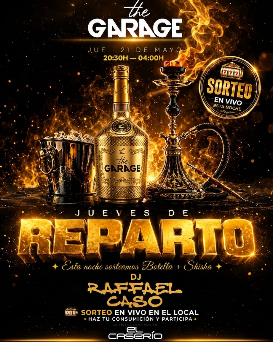 The Garage Gran Canaria — Cartelería diseñada por Dina F.M