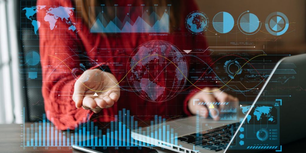 Imagen representa la Análisis y Métricas de Marketing Digital