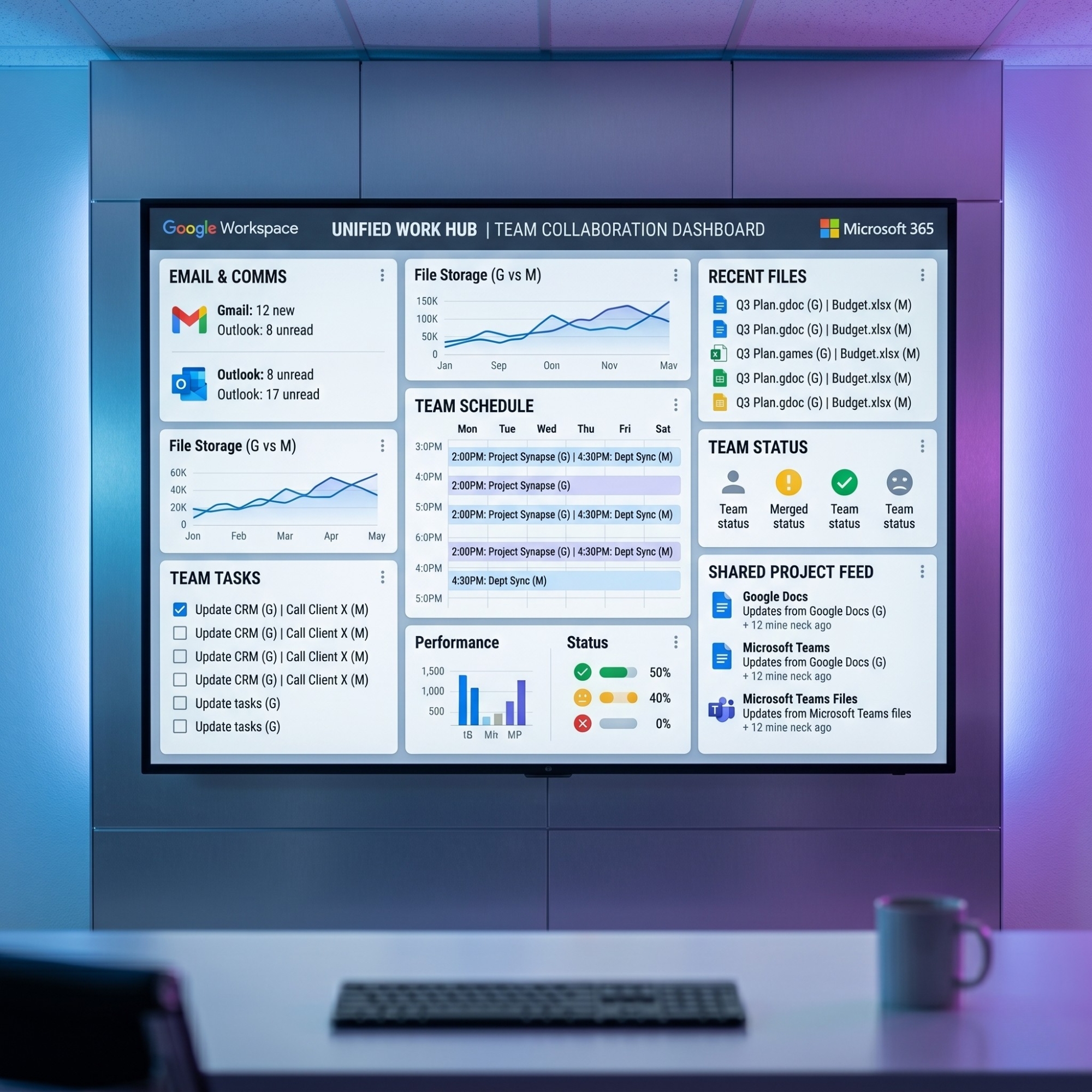 Imagen Software Cloud Configuración de Google Workspace y Microsoft 365 para empresas
